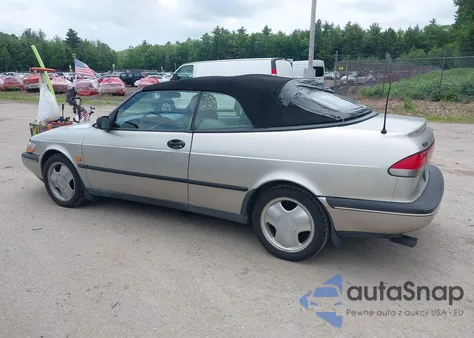1996 Saab 900 Se z USA, uszkodzony, nr VIN YS3DF78V3T7001155